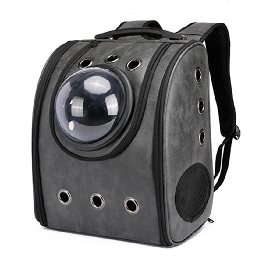 ROADREIGN - Airline Approved Heavy Duty Leather Bag Pet Carrier Pet Carriers 4