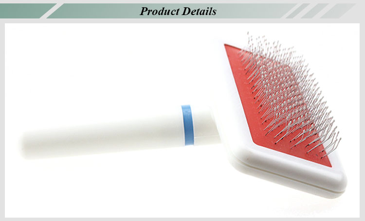 ROADREIGN - Wholesale Pet Long Hair Deshedding Brush Stainless Steel Pins Plastic Dog Grooming Comb Pet Brushes 9