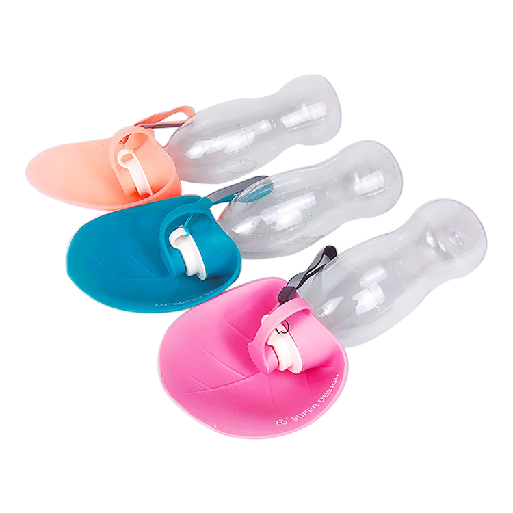 ROADREIGN - New Design Silicone Folding 480mL Plastic Pet Portable Dog Water Bottle Pet Drinking 6