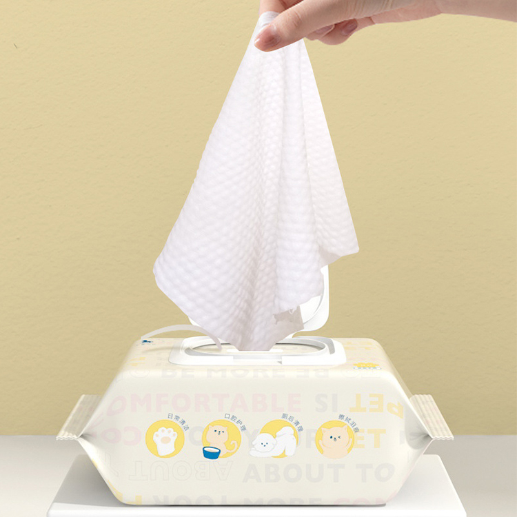 ROADREIGN - Wholesale Dog Wipes 80pcs Disposable Pet Wet Wipes Pet Cleaning 2