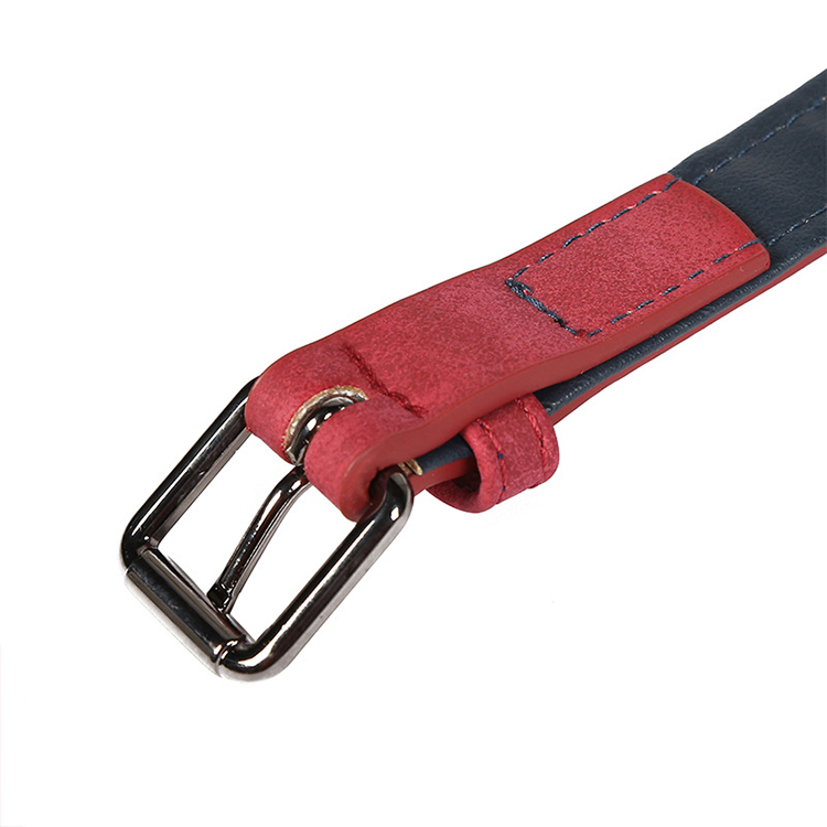 ROADREIGN - Hot Sales Custom Design Adjustable Luxury PU Leather Dog Collar Pet Collars&Leashes 4