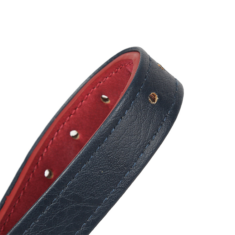 ROADREIGN - Hot Sales Custom Design Adjustable Luxury PU Leather Dog Collar Pet Collars&Leashes 6