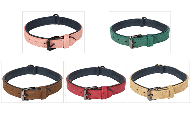 ROADREIGN - Hot Sales Custom Design Adjustable Luxury PU Leather Dog Collar Pet Collars&Leashes 10
