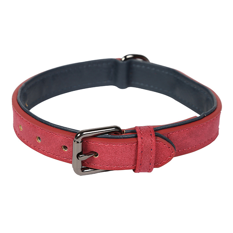 ROADREIGN - Hot Sales Custom Design Adjustable Luxury PU Leather Dog Collar Pet Collars&Leashes 3