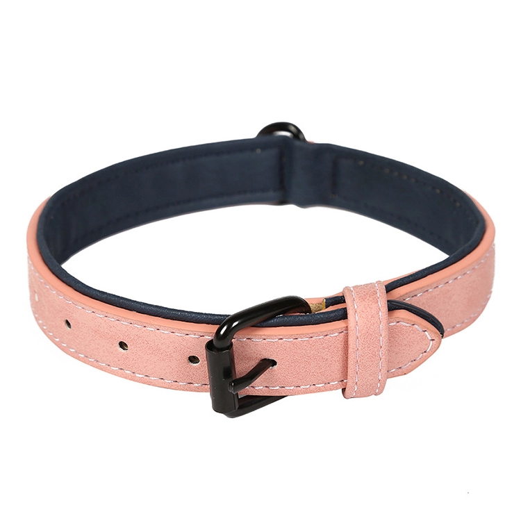 ROADREIGN - Hot Sales Custom Design Adjustable Luxury PU Leather Dog Collar Pet Collars&Leashes 1