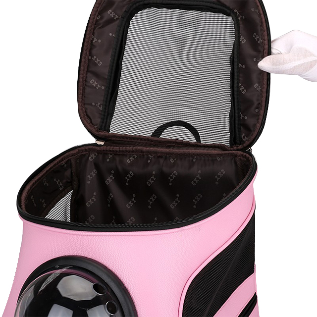ROADREIGN - High Quality PU Material Pet Carrier Travel Bag Pet Carriers 3