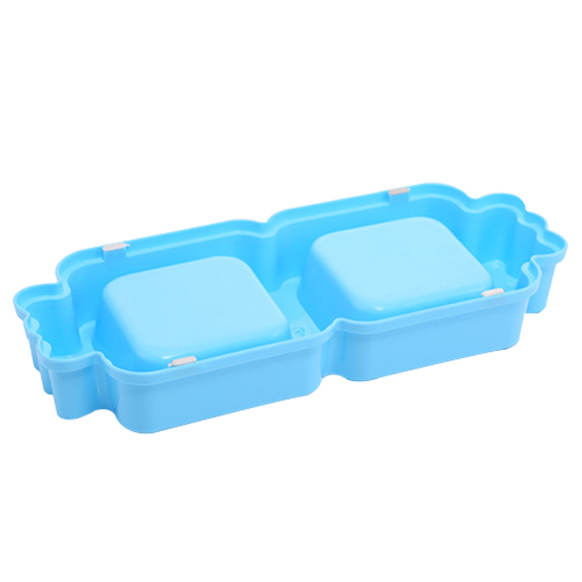 ROADREIGN - Dubbele plastic voer- en waterbak voor honden 2