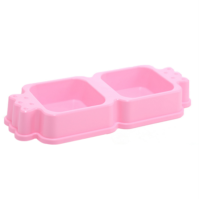 ROADREIGN - Dubbele plastic voer- en waterbak voor honden 3