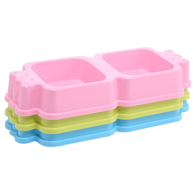 ROADREIGN - Dubbele plastic voer- en waterbak voor honden 6