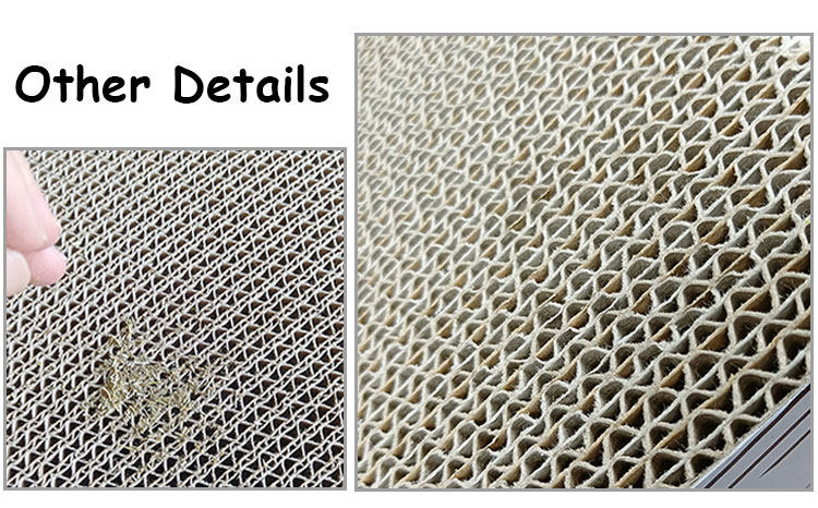 Vertical Cat Scratcher Board With Catnip 3 In 1 Separable Design Pet Toys Corrugated Paper Cat Scratching Cardboard