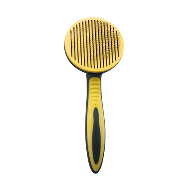 ROADREIGN - Pet Grooming Comb Custom Design Self Cleaning Dog Massage Brush , Cat Hair Removal Comb Pet Grooming 1