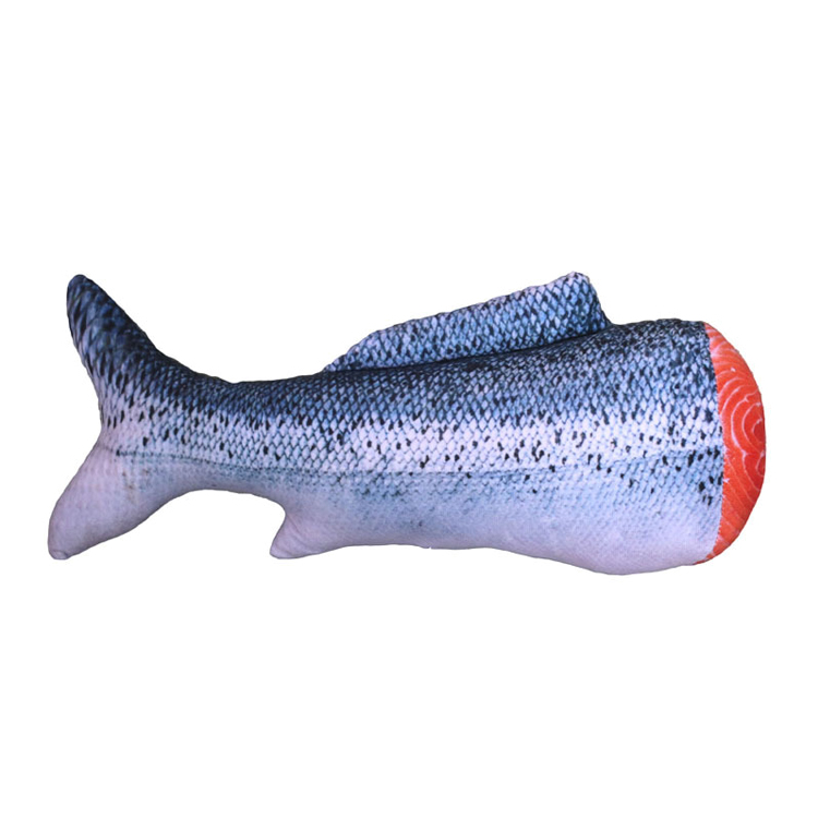 ROADREIGN - Simulation Plush Catnip Fish Shaped Toys for Cat Playing Training Tool Cat Chew Toys Pet Toys 6