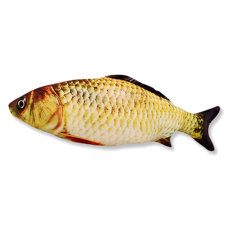 Simulation Plush Catnip Fish Shaped Toys for Cat Playing Training Tool Cat Chew Toys