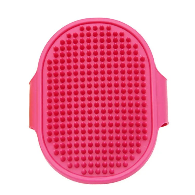 Soft Pet Cat Shampoo Bathing Brush Soothing TPR Dog Hair Comb 2