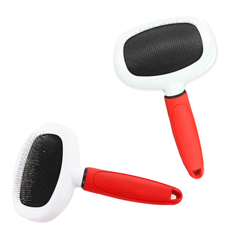 ROADREIGN - Factory Price Wholesale Plastic Stainless Steel Dog Grooming Comb Pet Brushes 5