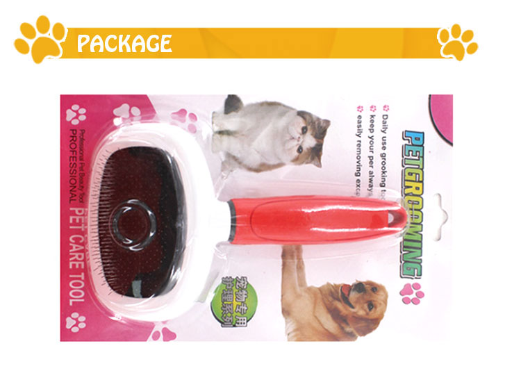 ROADREIGN - Factory Price Wholesale Plastic Stainless Steel Dog Grooming Comb Pet Brushes 10