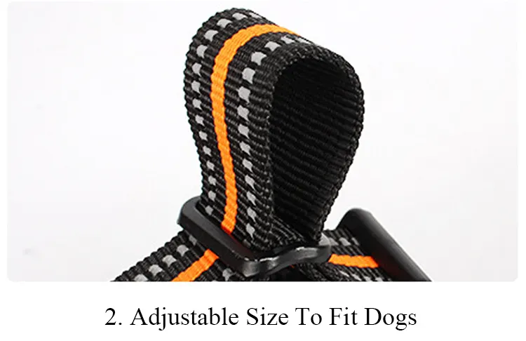 Reflective Step In Dog Harness with Customization Available 3