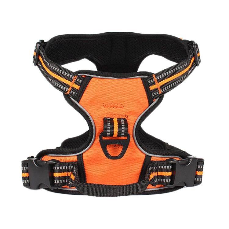 ROADREIGN - Manufacturer Wholesale Reflective Breathable Design Pet Dog Harness Pet Collars&Leashes 1