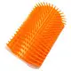 High-End Cat Rubbing Hair Brush with Soft Bristles - Pet Grooming Massage Comb with Catnip 2