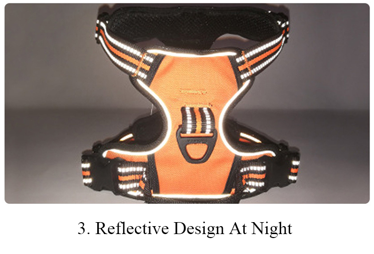 Manufacturer Wholesale Reflective Breathable Design Pet Dog Harness
