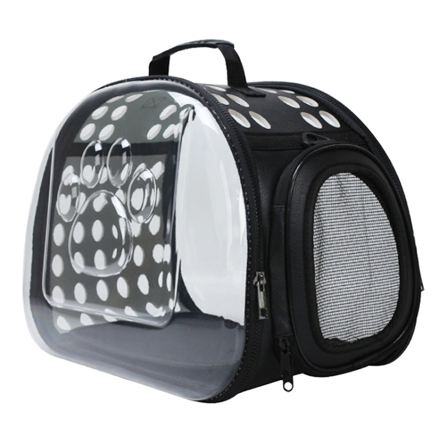 ROADREIGN - Wholesale Pet Travel Small Dog Carrier Foldable Transparent Plastic Bag Pet Carriers 1