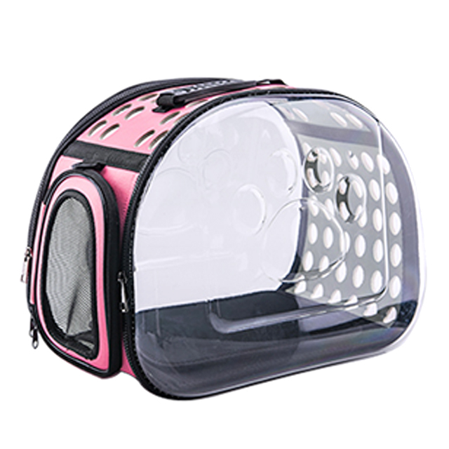 ROADREIGN - Wholesale Pet Travel Small Dog Carrier Foldable Transparent Plastic Bag Pet Carriers 4