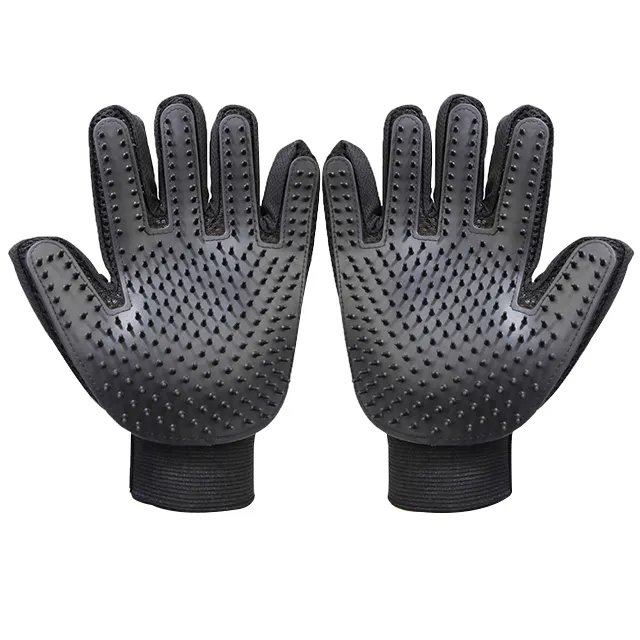 259 Tips Pet Hair Removal Glove, Pet Grooming Glove - Zhejiang, China, Sustainable, Stocked, Grooming Tools, Hair Removal Mitts & Rollers. 4