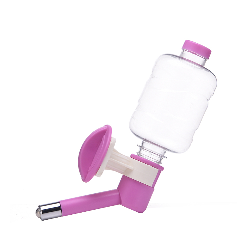 No Drip Pet Water Bottle Wire Cage Hanging Dispenser Waterer For Small Animals