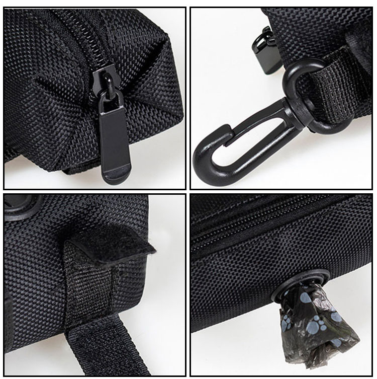 ROADREIGN - Distributeur de sacs à déjections canines en tissu Oxford, durable et portable, pour le nettoyage des animaux. 6