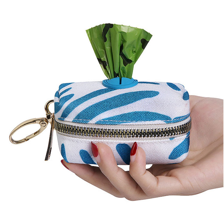 Oxford Cloth Dog Poop Bag Dispenser Durable Portable Pet Waste Bag Holder