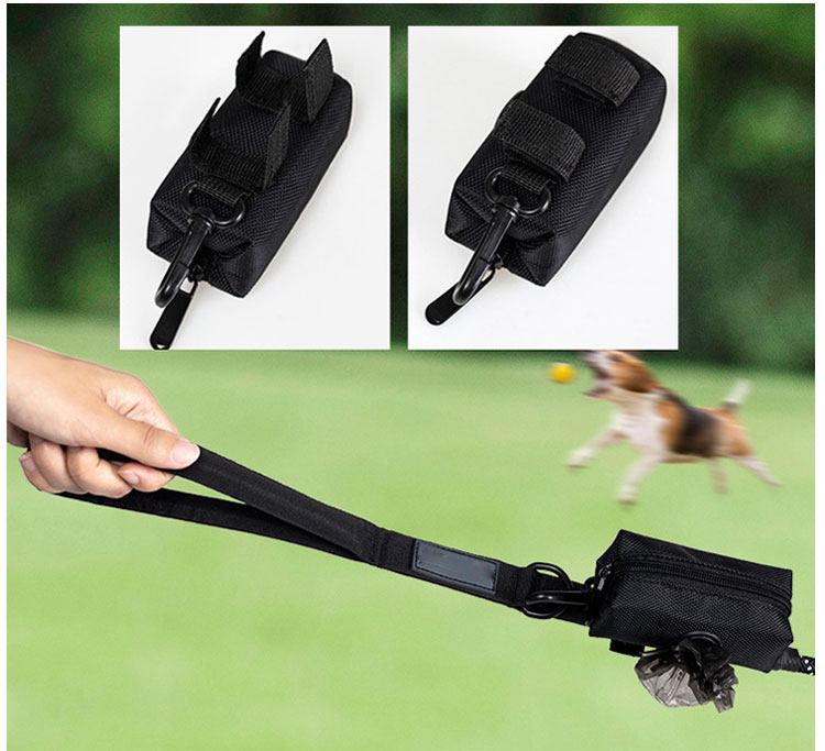 Oxford Cloth Dog Poop Bag Dispenser Durable Portable Pet Waste Bag Holder