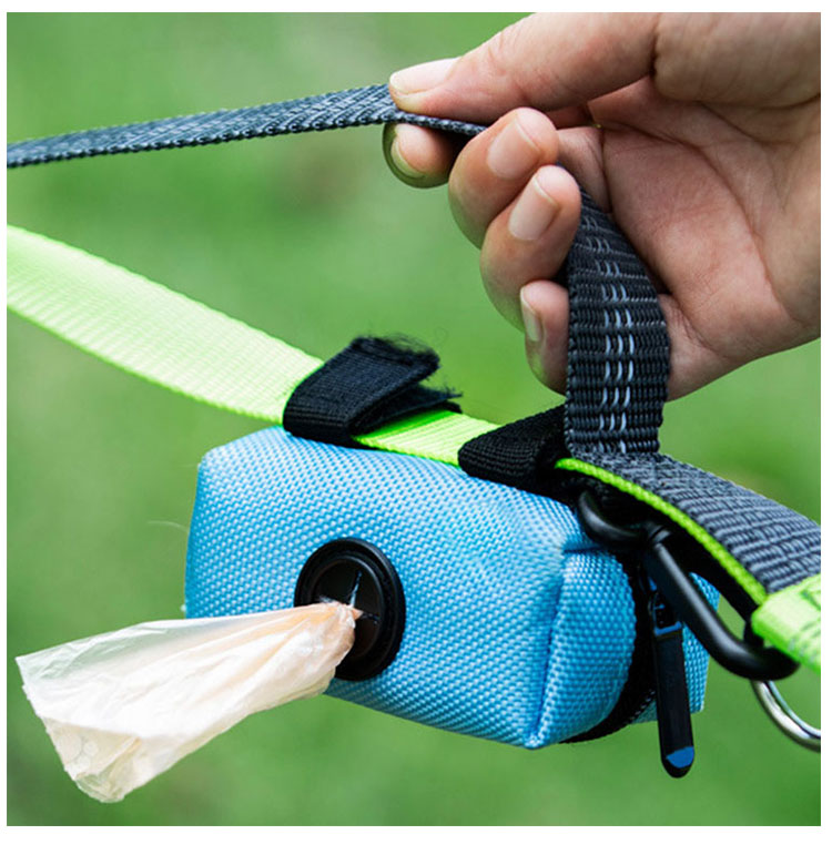 Oxford Cloth Dog Poop Bag Dispenser Durable Portable Pet Waste Bag Holder