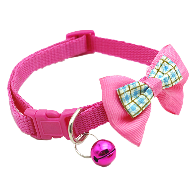 ROADREIGN - Collar de PVC de lujo para perros con lazo y cascabel, venta al por mayor. Collares y correas para mascotas. 4