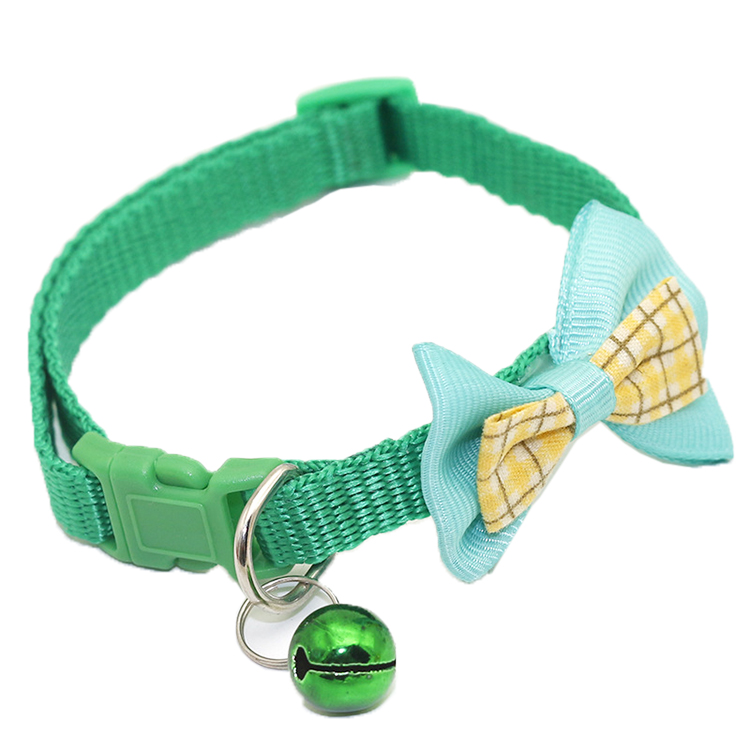 ROADREIGN - Collar de PVC de lujo para perros con lazo y cascabel, venta al por mayor. Collares y correas para mascotas. 3