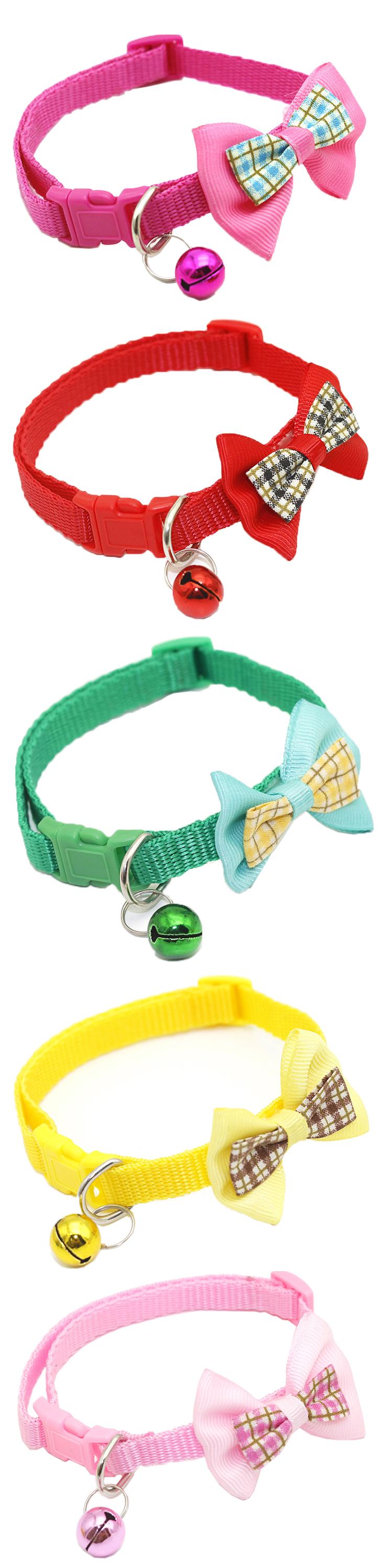 ROADREIGN - Wholesale Luxury PVC Dog Collar With Bow And Bell Pet Collars&Leashes 9