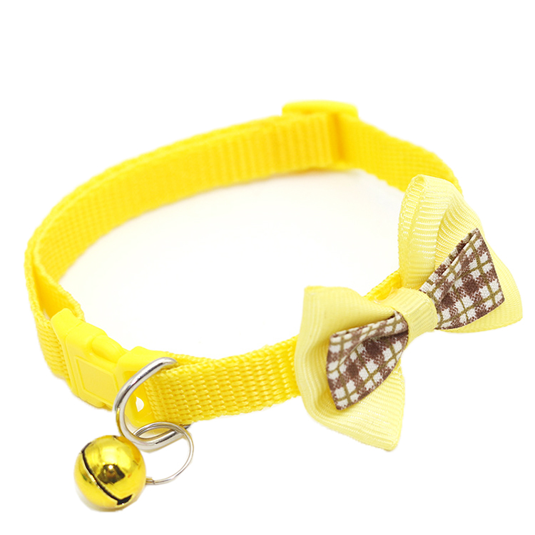 ROADREIGN - Collar de PVC de lujo para perros con lazo y cascabel, venta al por mayor. Collares y correas para mascotas. 6