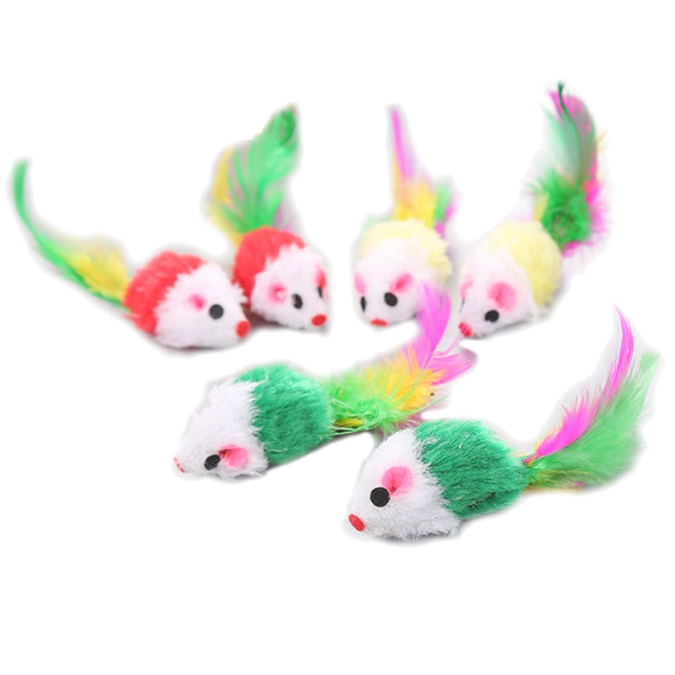 ROADREIGN - Plush Mouse Toy Pet Funny Cat Toy Pet Toys 1