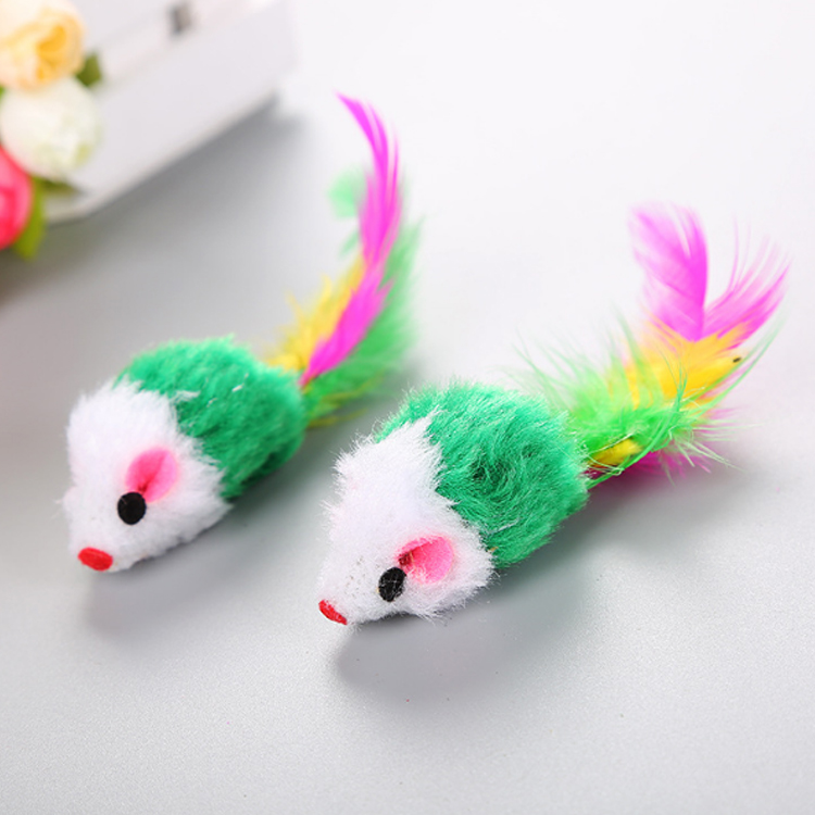 ROADREIGN - Plush Mouse Toy Pet Funny Cat Toy Pet Toys 7