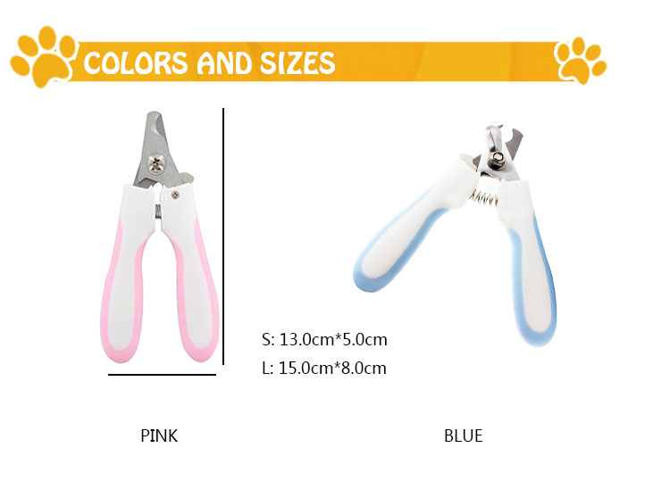 ROADREIGN - Hot Selling Stainless Steel Pet Toe Nail Clippers Pet Nail Clippers 10