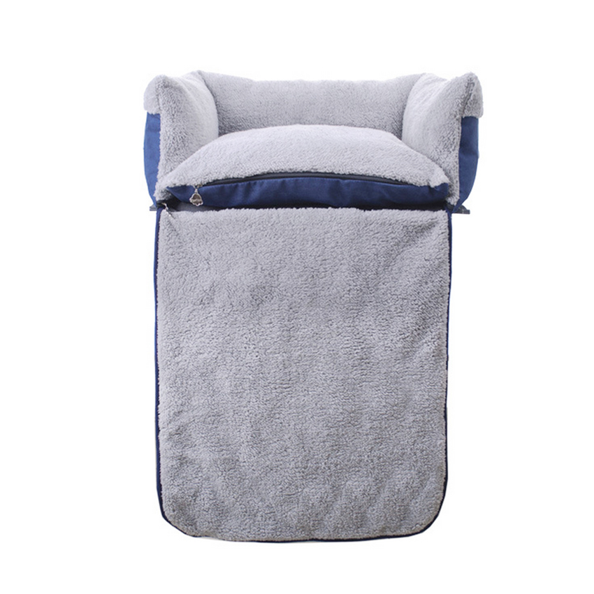 ROADREIGN - Cama plegable de lujo para mascotas, sofá cama de algodón para perros, camas y accesorios para mascotas 4