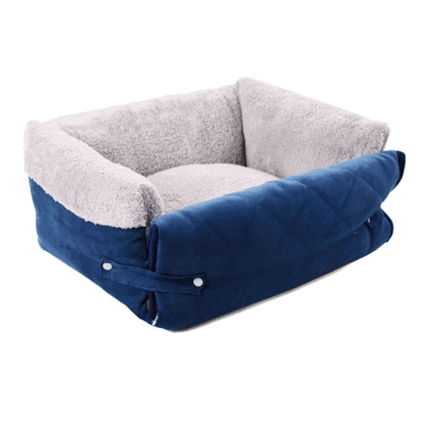 ROADREIGN - Foldable Luxury Pet Bed Dog Cotton Sofa Bed Pet Beds&Accessories 1