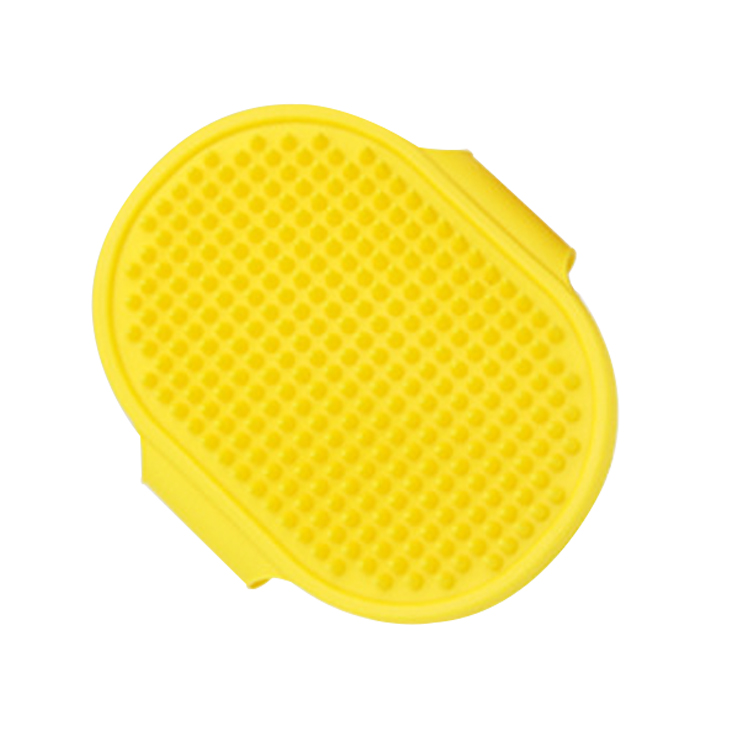 Soft Pet Shampoo Bath Brush Soothing Massage Rubber Dog Comb