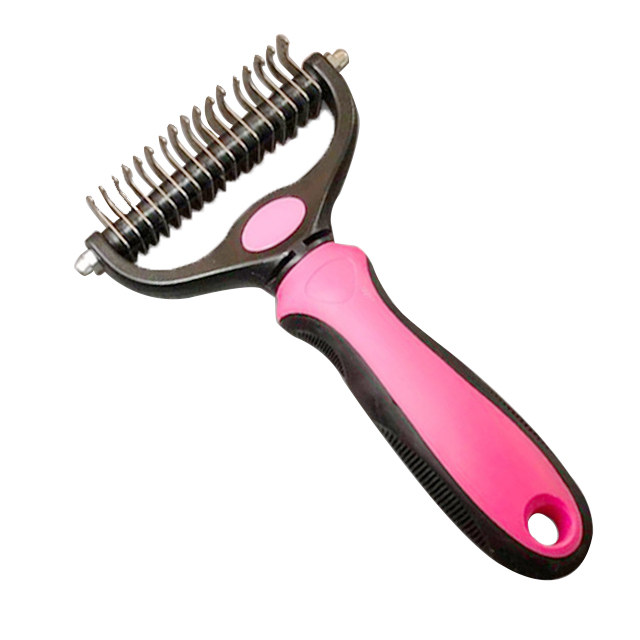 ROADREIGN - Wholesale Pet Dematting Comb , Stainless Steel Pet Hair Comb Brush Pet Combs 5
