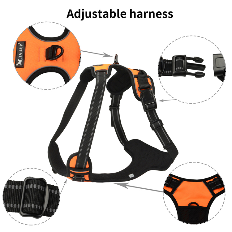 Manufacturer Wholesale Reflective Design Pet Dog Harness