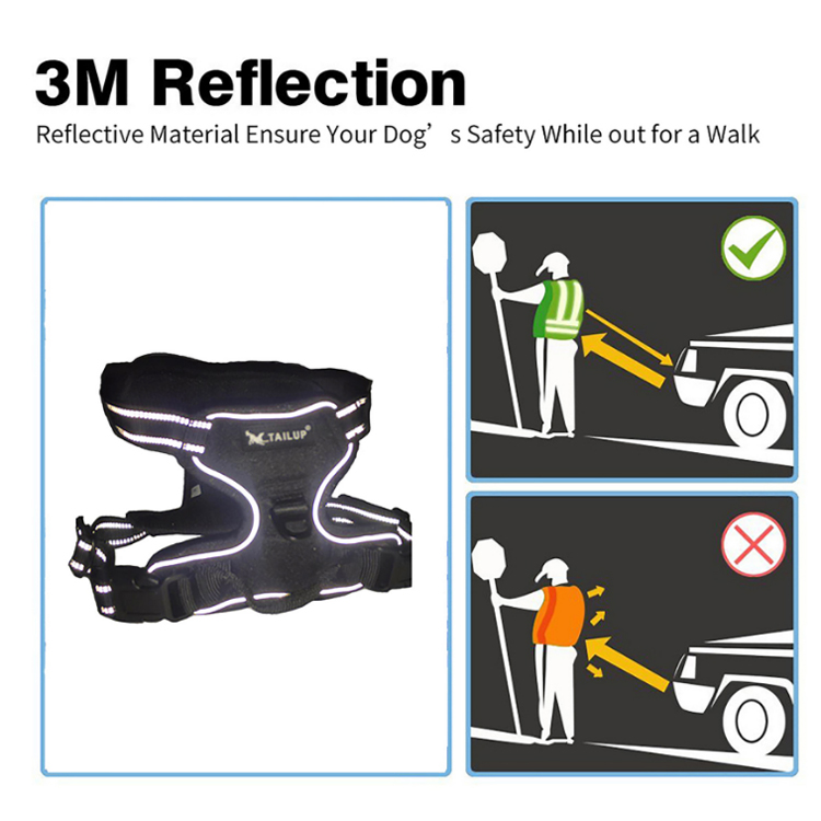 Manufacturer Wholesale Reflective Design Pet Dog Harness