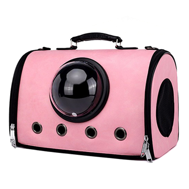 ROADREIGN - Breathable Portable Pet Carrier Leather Shoulder Bag Pet Carriers 4