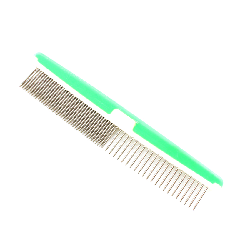 ROADREIGN - Peigne de toilettage pour chiens 2 en 1 en acier inoxydable 1