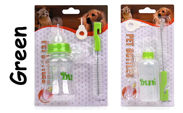 ROADREIGN - Kleine hondenvoedingsfles groothandel plastic huisdier kat water melk voeding zuigfles huisdier drinkfles 3