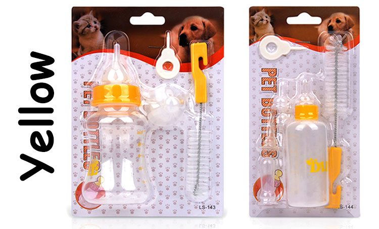 Little Dog Feeding Bottle Wholesale Plastic Pet Cat Water Milk Feeding Nursing Bottle