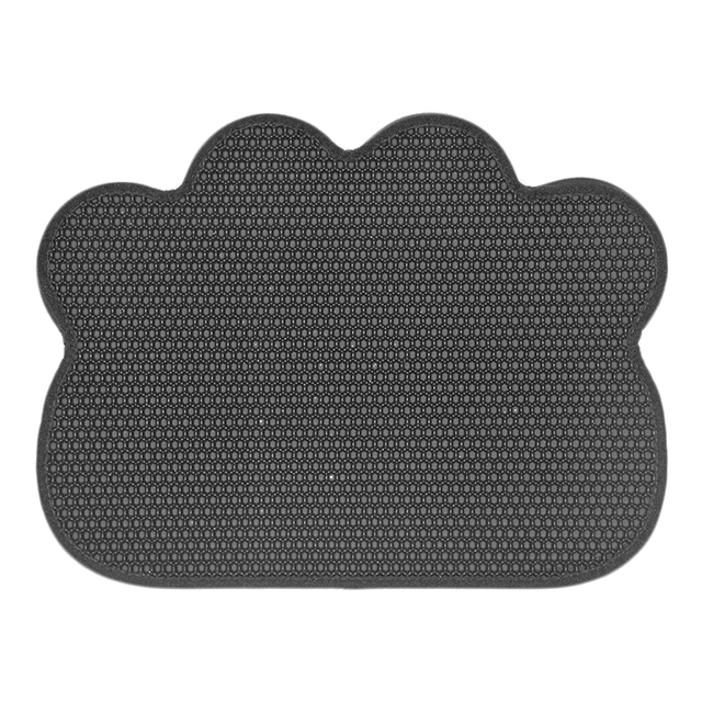 ROADREIGN - EVA Cat Litter Pad Wholesale Paw Shaped Cat Litter Sand Mat Pet Cleaning 1